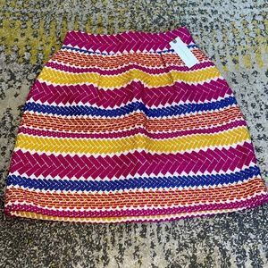 Anthropologie nomad Morgan Carper size XS PP Motif Aztec patterned skirt NWT